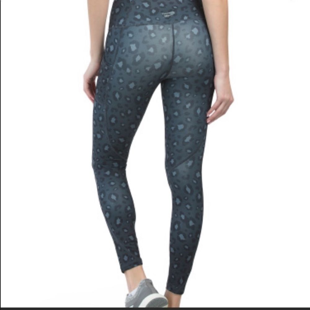 Reebok High Rise Printed Leggings - Picture 2 of 5